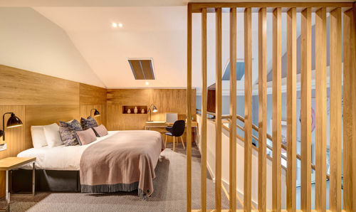 Duplex Suite bedroom at Apex Waterloo Place Hotel Upstairs bedroom in Duplex Suite at Apex Waterloo Place Hotel