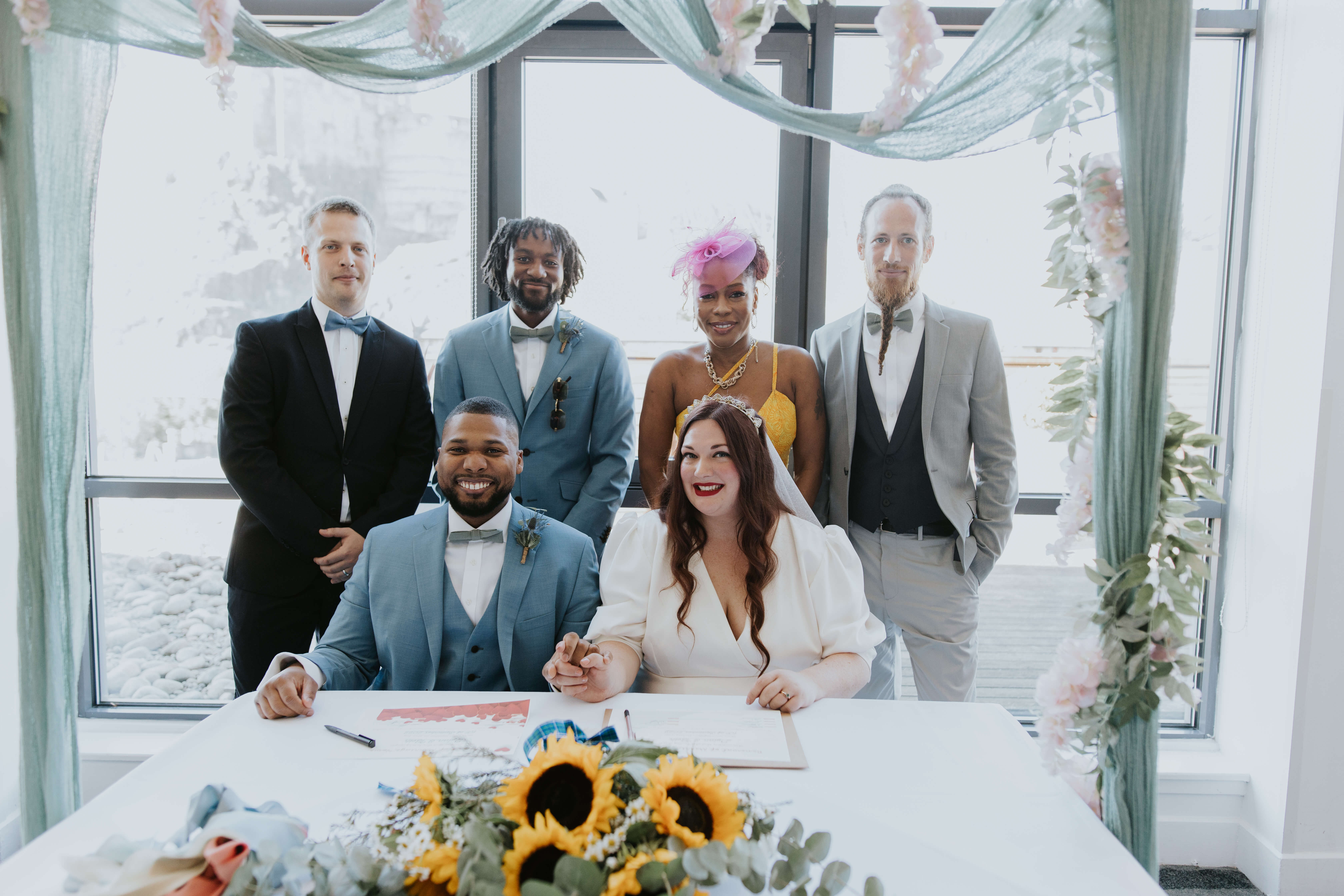 Wedding Top Table Photograph