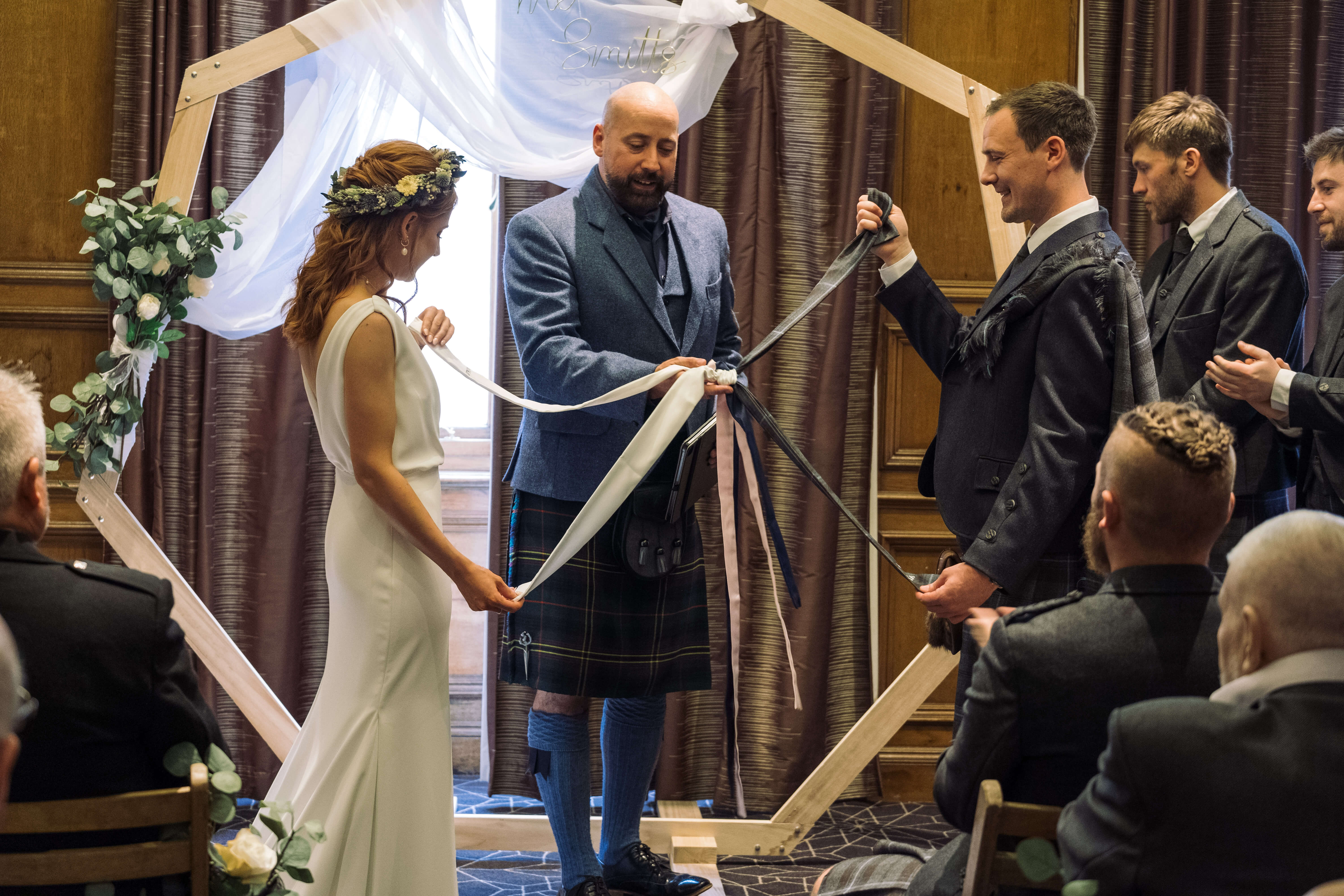 Couple Tying The Knot